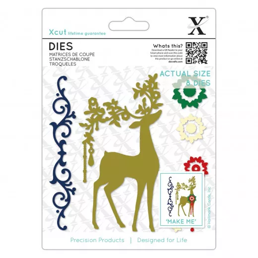 Xcut Dies - Ornate Reindeer